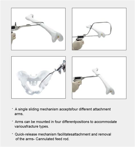 Quality Assured Instrument Orthopedic Collinear Reduction Clamp