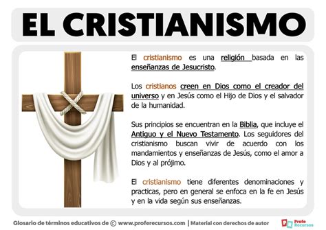 Qué es el Cristianismo