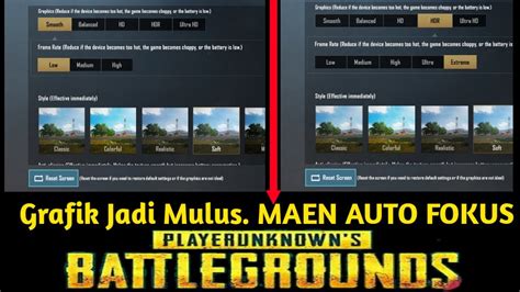 Tips Pubg Grafik Smooth Menjadi HDR Extreme 2020 YouTube