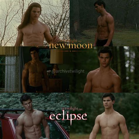 Best Of Twilight On Twitter Jacob Black Shirtless Scenes Throughout The Twilight Saga