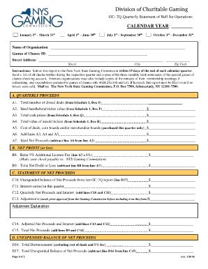 GC 7Q NYS Gaming Commission Fill And Sign Printable Template Online