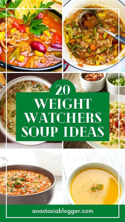 20 Best Weight Watchers Soup Recipes With Smartpoints Easy Ww Freestyle