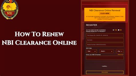 Nbi Clearance Online Complete Guide To The Registration Process