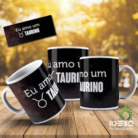 Caneca Signo Touro Loja Bem Quero Elo7 Produtos Especiais