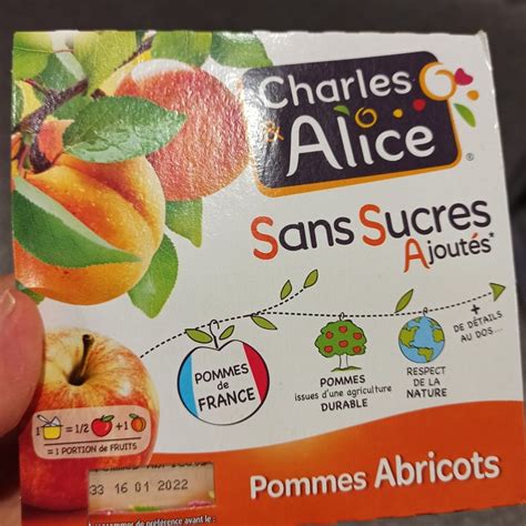 Charles Alice Compote Pommes Abricots Review Abillion