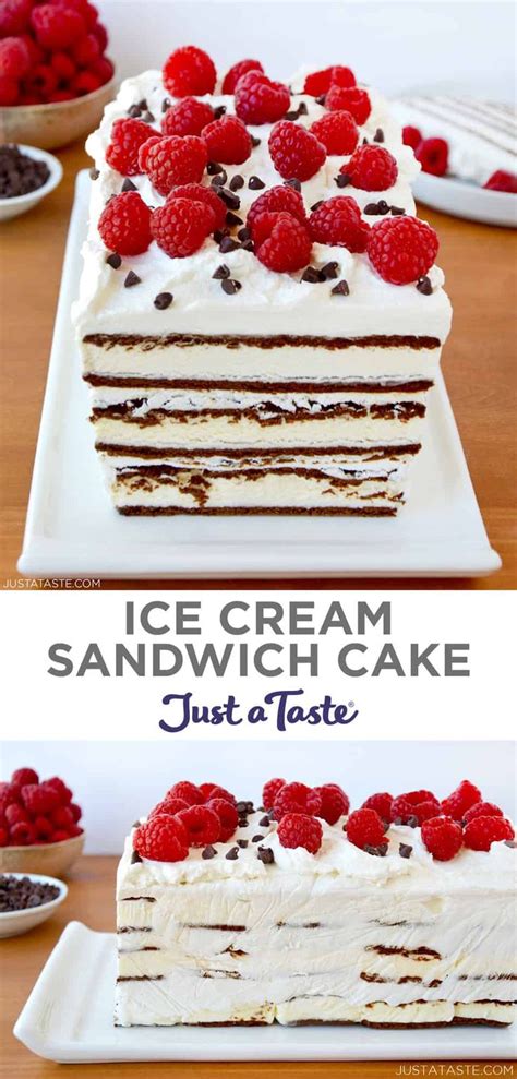 My Secret To The Easiest Ever Ice Cream Cake Store Bought Ice Cream