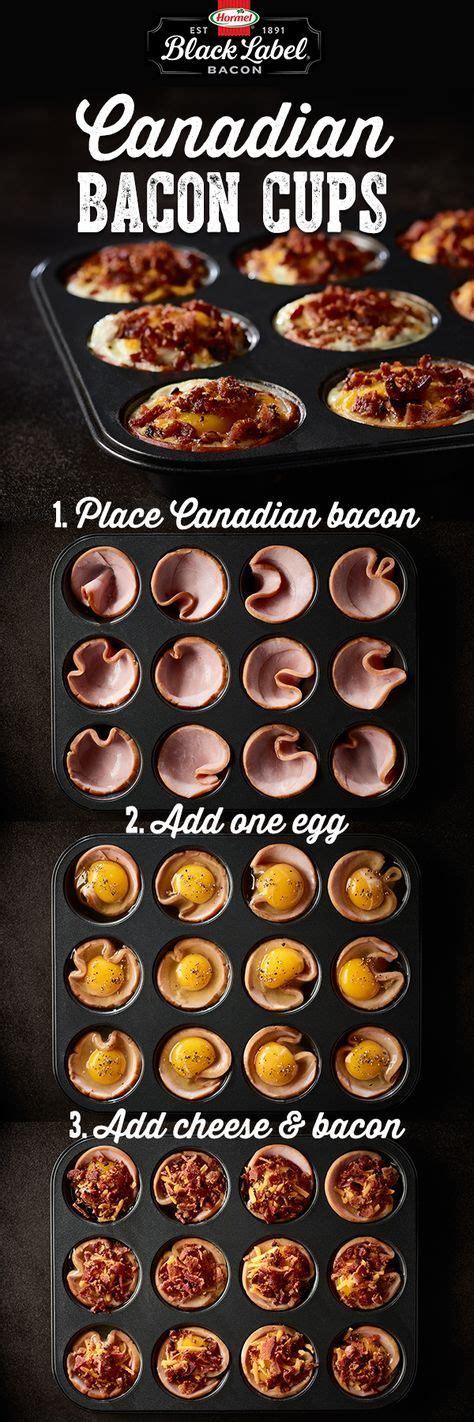 Canadian Bacon-Egg Cups