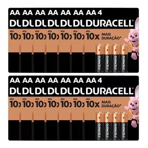 Kit 48 Pilhas Duracell Alcalina Aa Pequena 12x4un MercadoLivre