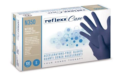 Nitrile Gloves Accelerators Free Reflexx Care N350 G 3 2 M Reflexx