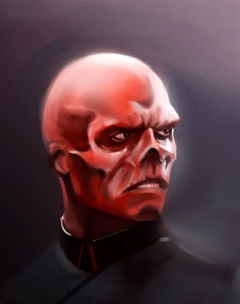 red skull  maddekartist  deviantart
