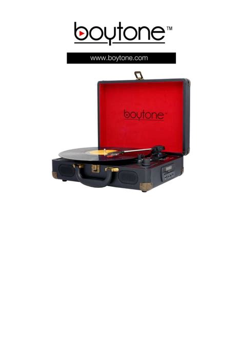 Bedienungsanleitung Boytone BT-101LB (13 Seiten)