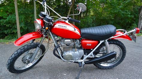 Vintage Honda Sl Sl Motosport Sl K Classic Dual Sport