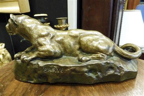 Proantic Bronze Sculpture Signed Barye