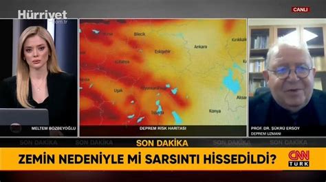 Ankara Da B Y Kl Ndeki Deprem Sonras Prof Dr Kr Ersoy Canl