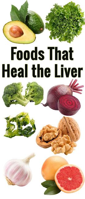 Foods That Heal The Liver