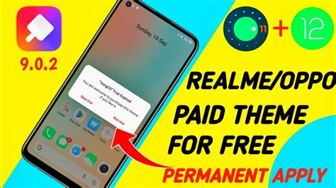 Oppo Realme Paid Themes For Free On 5 Minute Trial Realme Oppo Theme