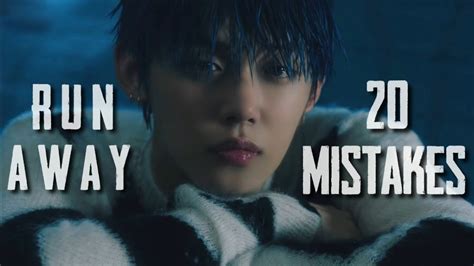 20 Mistakes In RUN AWAY TXT Music Video YouTube