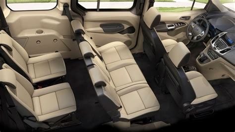 2014 Ford Transit Connect Wagon Unveiled 7 Seats 30 Mpg