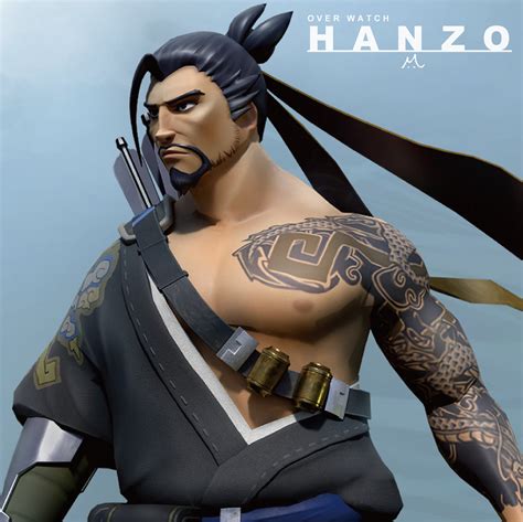 Artstation Hanzo Overwatch Fanart