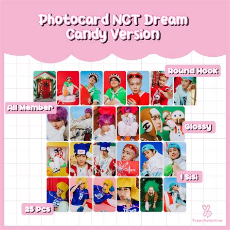 Jual Photocard Nct Dream Candy 23 Pcs 1 Sisi Shopee Indonesia