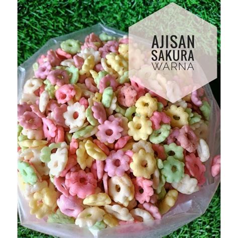 Jual RIBUT SAKURA WARNA PILUS SAKURA WARNA AJISAN SAKURA WARNA