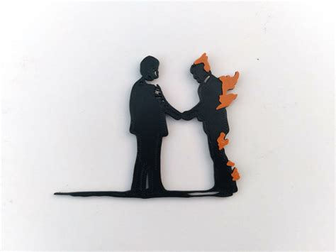 Stl File Pink Floyd Wish You Were Here Album・3d Print Model To Download