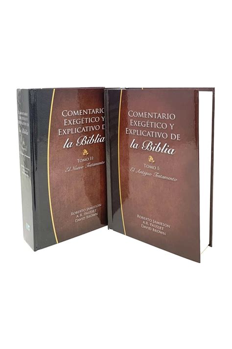 Comentario Exegético y Explicativo de la Biblia dos tomos El Antiguo y