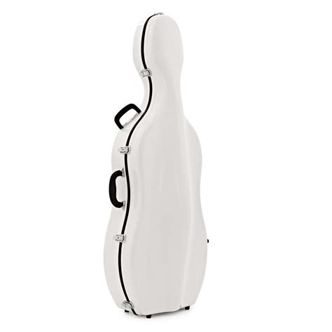 Sinfonica Estuche De Violonchelo Z Tec Fibra De Vidrio Blanco Gear Music