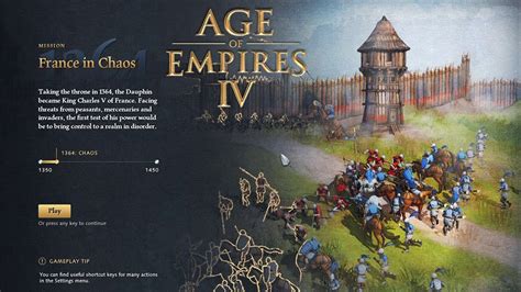 Age Of Empire Iv France In Chaos The Hundred Years War Age