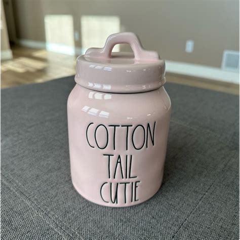 Rae Dunn Other Rae Dunn Baby Cotton Tail Cutie Canister Poshmark