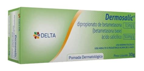 Pomada Para Psoriase E Coceira Dermosalic Original Mercadolivre