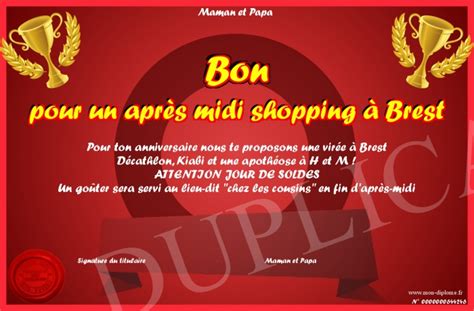 Bon Pour Un Apres Midi Shopping A Brest