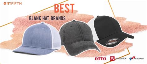 Best Blank Hat Brands for Embroidery – NYFIFTH BLOG