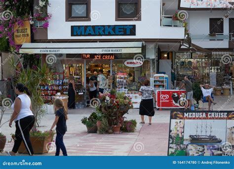 Beldibi, Antalya Province, Turkey. October 14, 2019 Editorial Image - Image of everyday, market ...