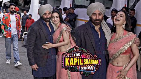 Gadar The Kapil Sharma Show Sunny Deol Ameesha Patel Kapil