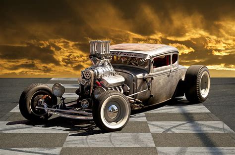 Rat Rod Coupe III Photograph by Dave Koontz | Fine Art America