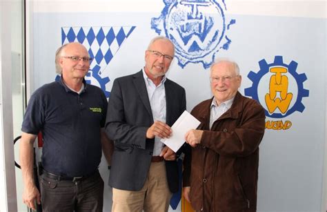 Lions Club Landshut Spendet 1000 Euro An Das THW Landshut Lions Club