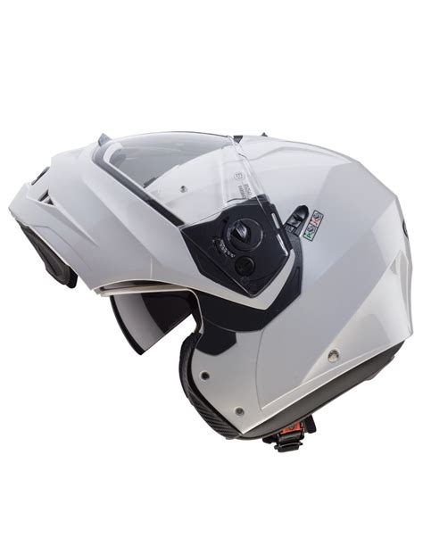 Casco Caberg Duke Ii Modular Blanco Brillo Cascos Modulares