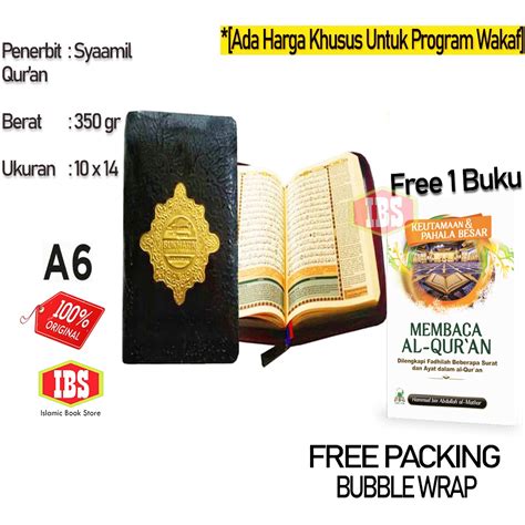 Jual BUKHARA A6 Jaket Resleting Mushaf Al Quran Terjemah Tajwid Warna