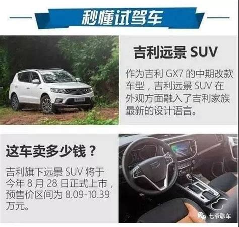 車主說吉利遠景suv操控感不錯？ 每日頭條