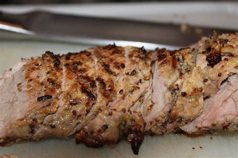 Kitchen Snaps Simple Grilled Pork Tenderloin With Rosemary Mustard