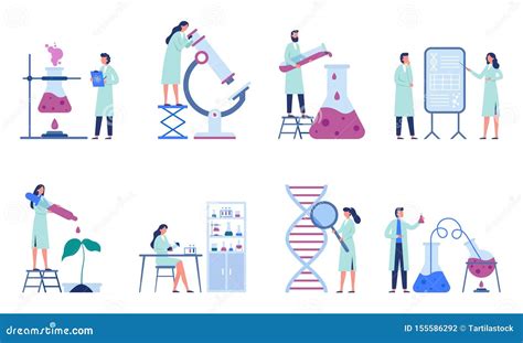 Working Scientists Professional Lab Research Chemistry Laboratory