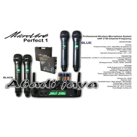 Jual MIC MICROVERB PERFECT 1 PERFECT1 BODY BESI FREE HARDCASE 2 WARNA