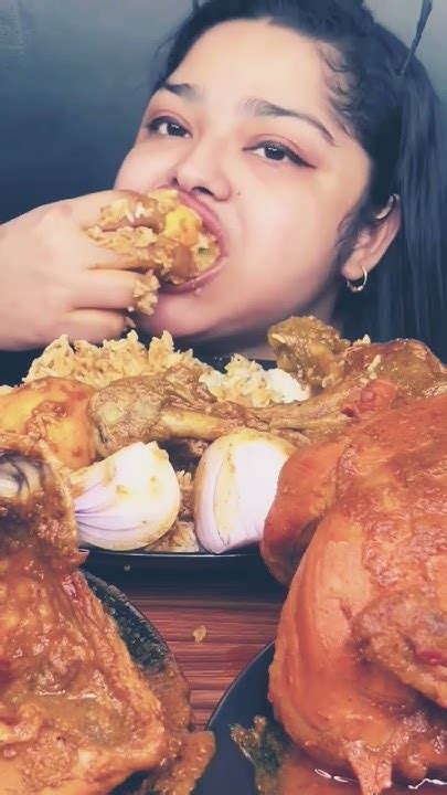 Asmr Eating Spicy Chicken With Curry And Egg Asmr Chicken