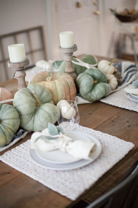 Home Coastal Fall Tablescape Lauren Mcbride