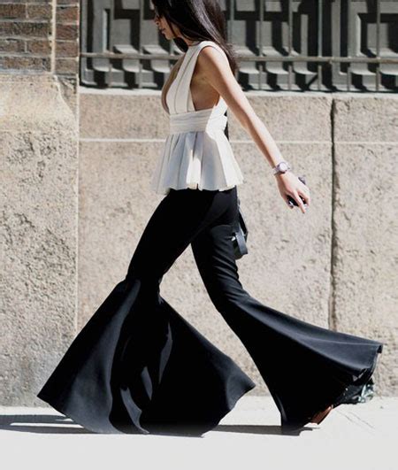 How To Wear Flared Pants Like Chic Parisian Girls