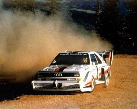 Walter Röhrl Vintage Pikes Peak On Dirt Pikes peak Audi sport