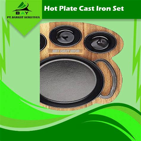 Hot Plate Cast Iron Set PT Barkat Agra Yuga