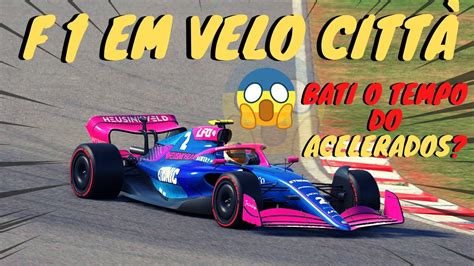 VOLTA RÁPIDA DE F1 EM VELO CITTÀ BATI O TEMPO DO GERSON DO Acelerados