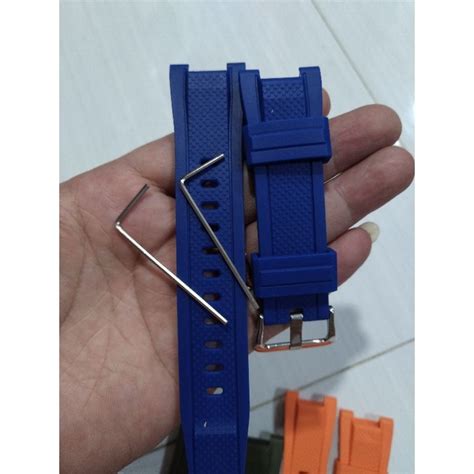 Jual TALI JAM TANGAN KARET CASIO G SHOCK SERI GST Shopee Indonesia